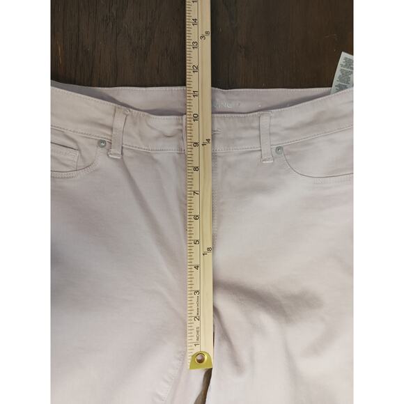 Chico's Platinum Jegging Women Size 0 Small Pink Slim Fit Tapered Casual Stretch - Picture 6 of 10